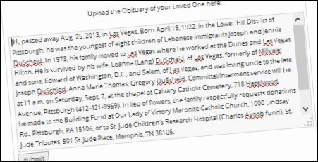 Keep your lost loved one's obituary online for free with LastingTree